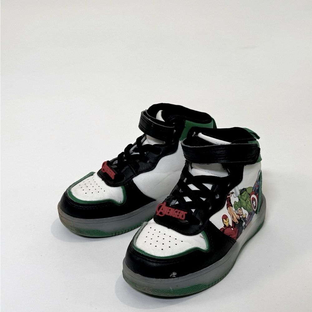 Marvel Avengers Kids Sneakers - Black, White, Red, Green